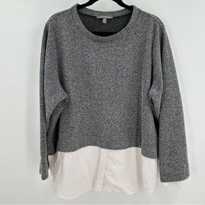 Alexander Jordan Women’s Plus Size 3X Single Layer Top Looks Like Double Layer